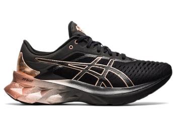 Asics Dam Löparskor NOVABLAST PLATINUM Svarta/Guld